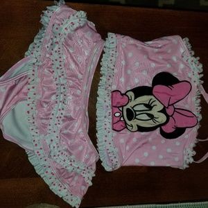 Minnie mouse swimming suit